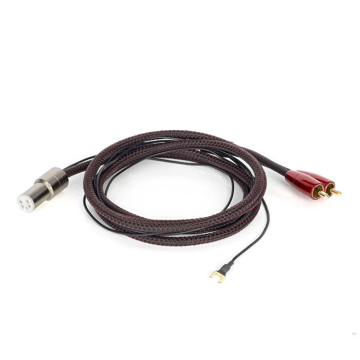 AudioQuest Golden Gate Turntable RCA Cable with Ground Wire - 4.92 ft. (1.5m)