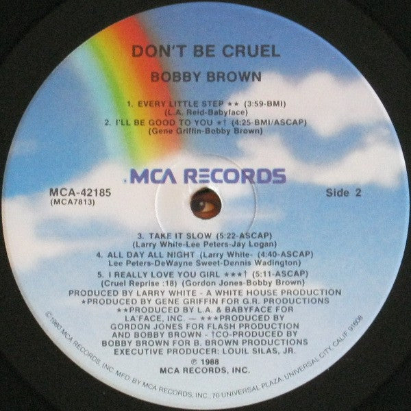Bobby Brown - Don't Be Cruel (LP) (Mint (M)) USED