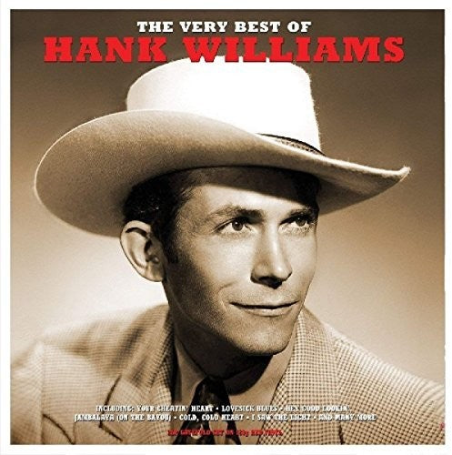 Hank Williams - Very Best Of 2LP (180 Gram Vinyl, Red Colored Vinyl, United Kingdom)