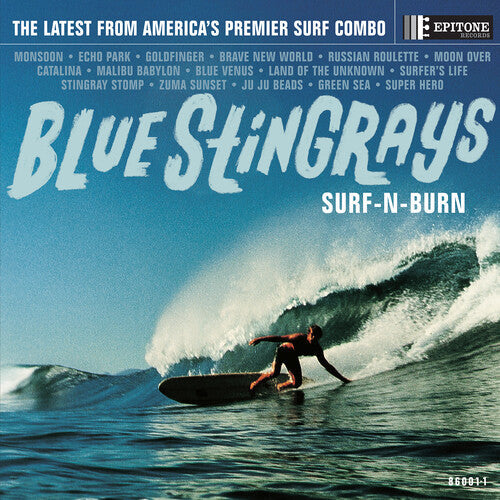 Blue Stingrays - Surf-N-Burn (Blue Vinyl) LP (Colored Vinyl, Blue)