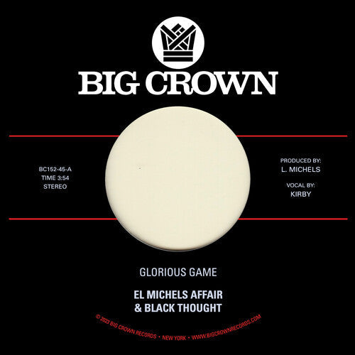 El Michels Affair & Black Thought - Glorious Game B/ w Grateful 7"