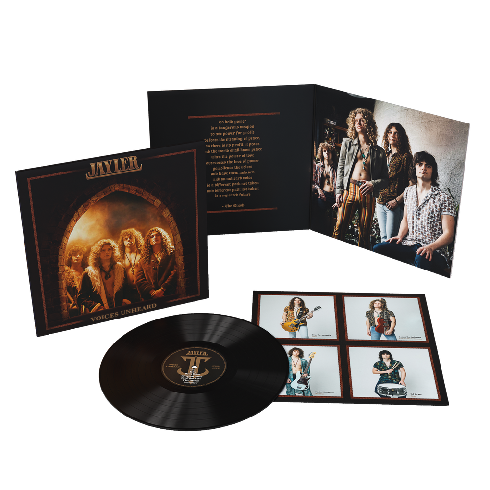 JAYLER - Voices Unheard LP (Indie Exclusive Autographed Insert)