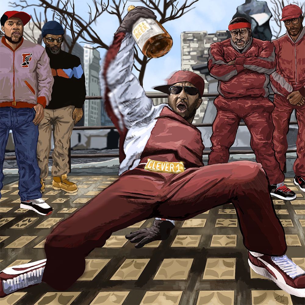 Clever 1 x Shar tha Analog Bastard - Da Buze Bruvaz present Clever 1 Az LO Kirkland- Da Baddest Incredible B-Boy known 2 Mankind illin wit Shar tha Analog Bastard LP (Preorder: Ships June 26, 2026)