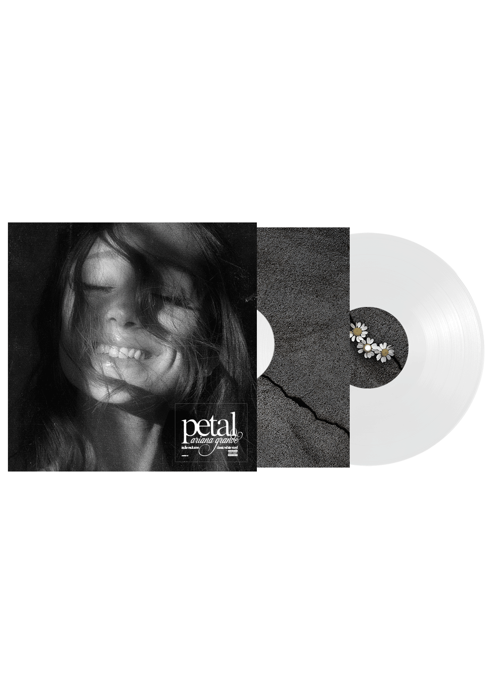 Ariana Grande - petal LP (Indie Exclusive Classic White) (Preorder: Ships July 31, 2026)