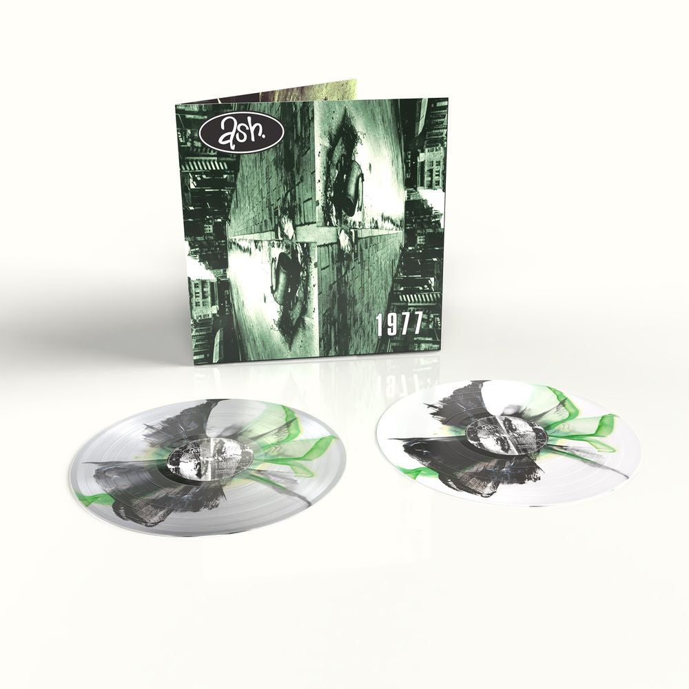 Ash - 1977 - 30th Anniversary Edition LP (Green/Black InkPlosion) (Preorder: Ships October 16, 2026)