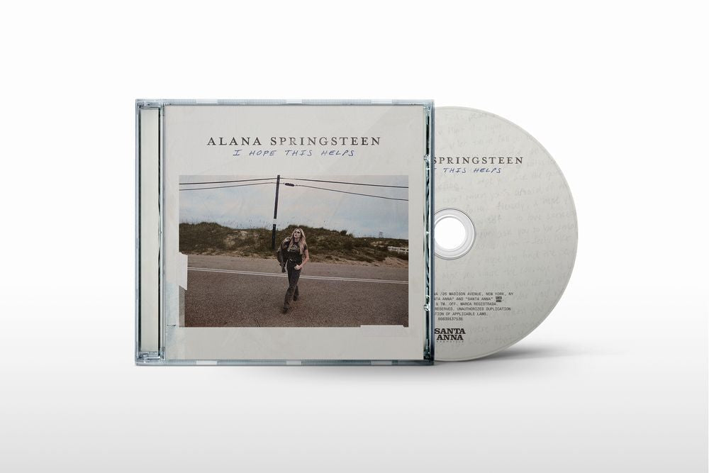 Alana Springsteen - I Hope This Helps CD (Signed)
