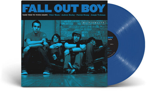 Fall Out Boy - Take This To Your Grave LP (Blue Colored Vinyl, Anniversary Edition)