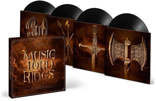 City of Prague Philharmonic Orchestra - The Music From Lord of the Rings 4LP Boxset (Limited Edition, Boxed Set)