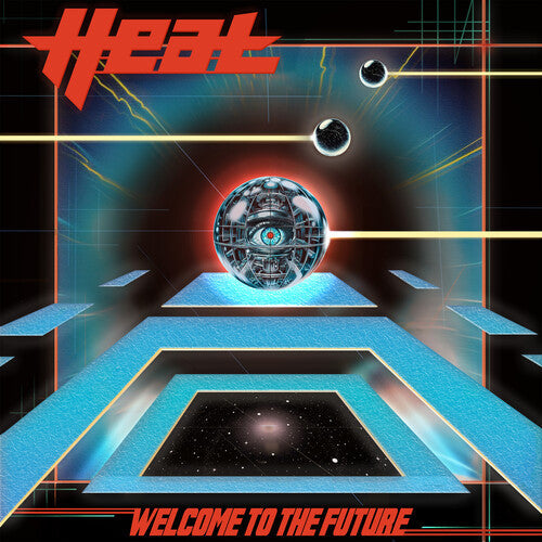 H.E.A.T. - WELCOME TO THE FUTURE LP (Clear Vinyl, Orange)