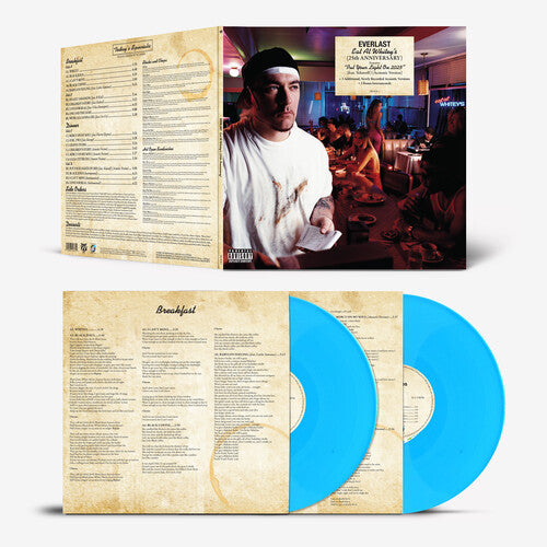 Everlast - Eat at Whitey's 2LP (25th Anniversary Edition, Blue Colored Vinyl, Bonus Tracks, 140 Gram Vinyl)