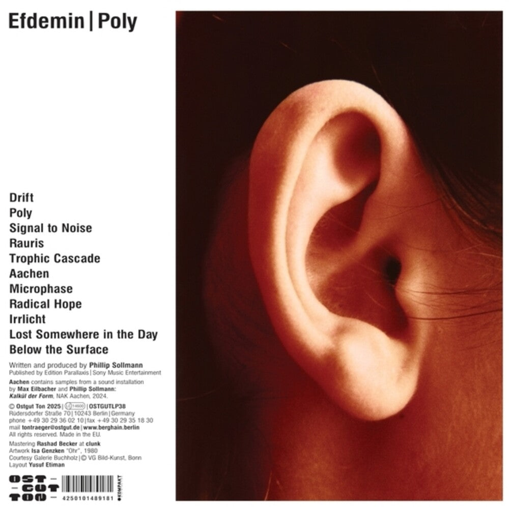 Efdemin - Poly LP