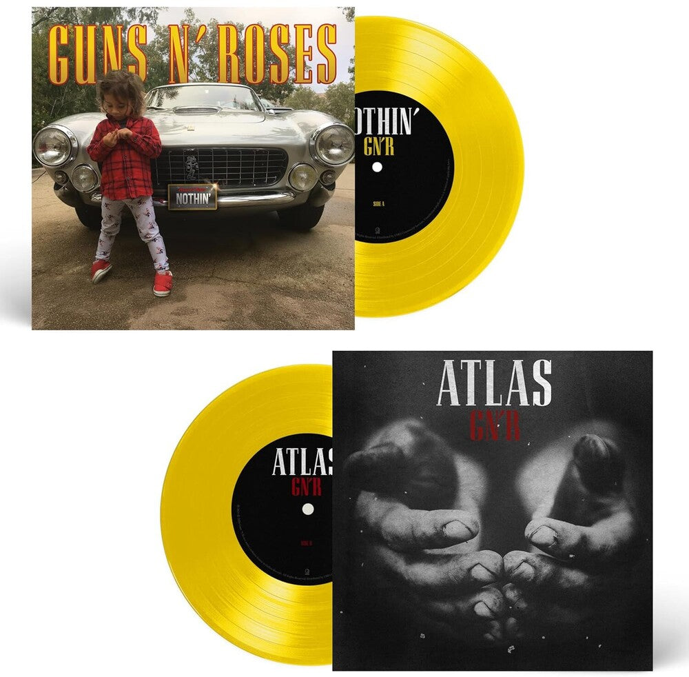 Guns N' Roses - Nothin' / Atlas 7" (Canary Yellow)