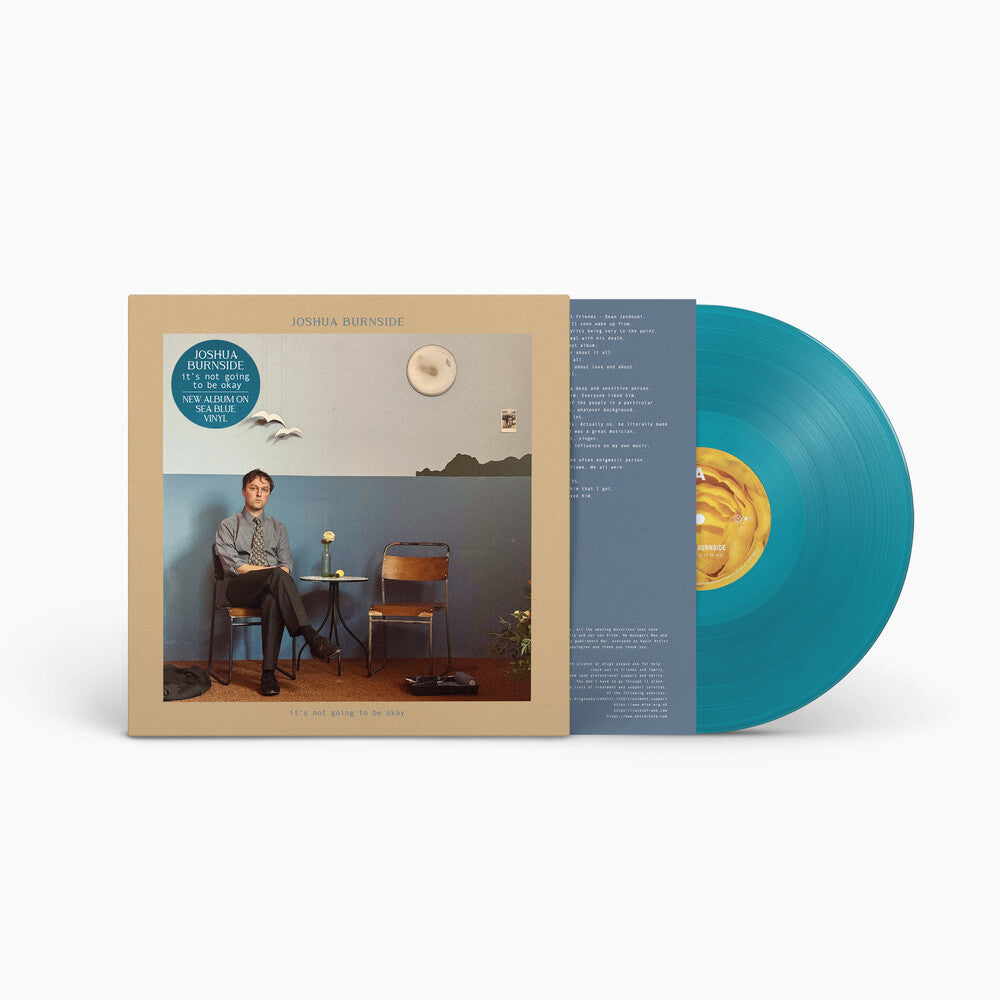 Joshua Burnside - It's Not Going To Be Okay LP (Blue, Colored, Ofgv)