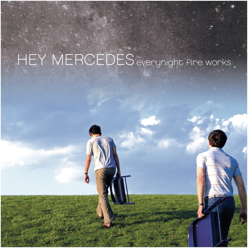 Hey Mercedes - Everynight Fire Works LP (Blue)