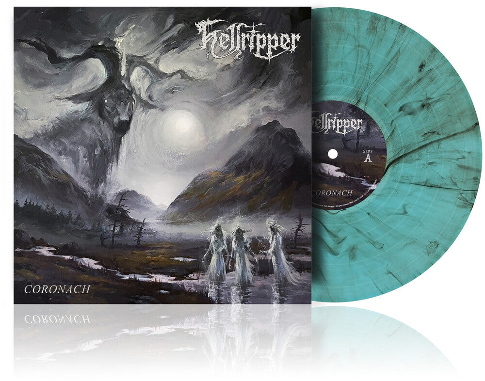 Hellripper - Coronach LP (Indie Exclusive Granite City Electric Smoke )