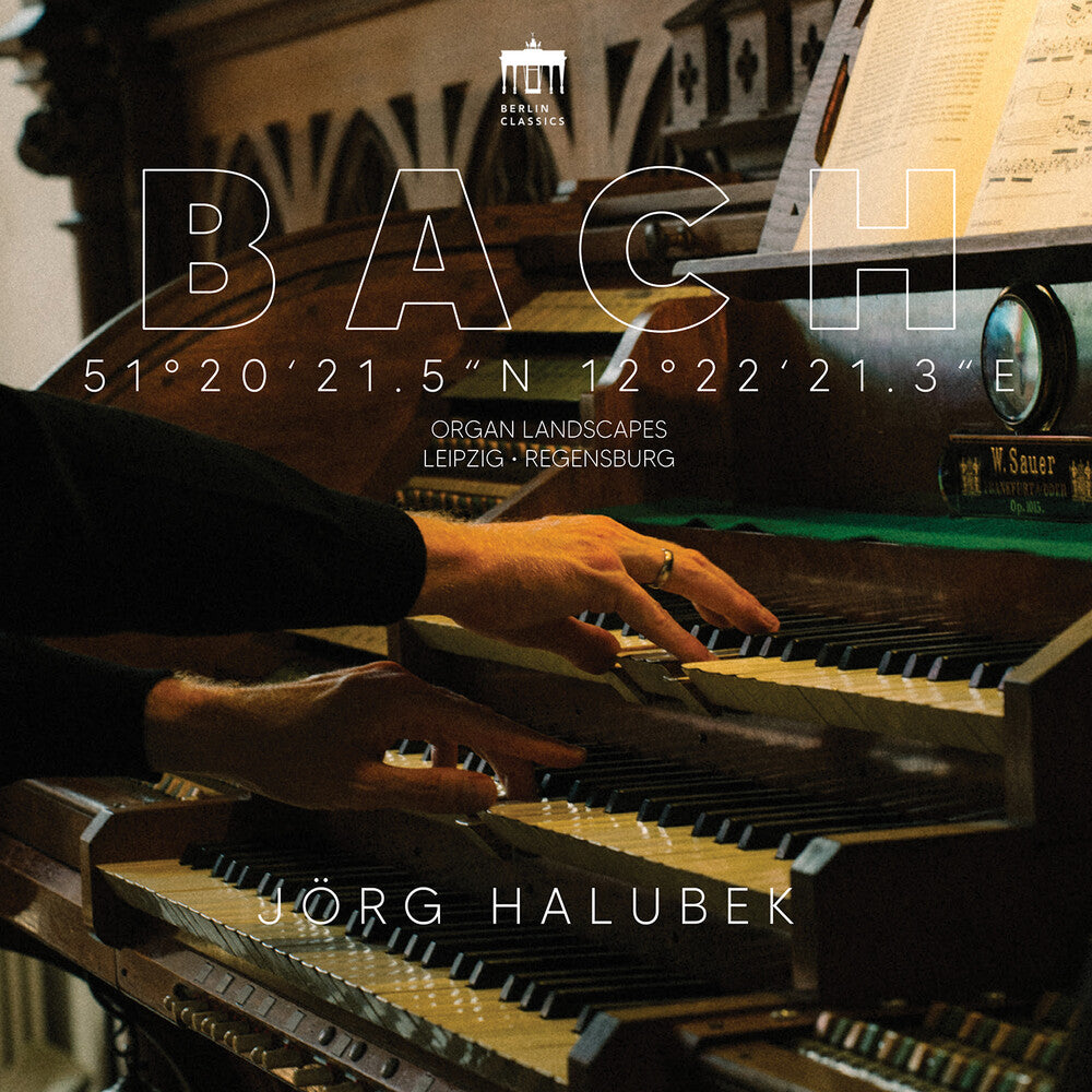 Jorg Halubek - Bach: Organ Landscapes X CD (Leipzig)