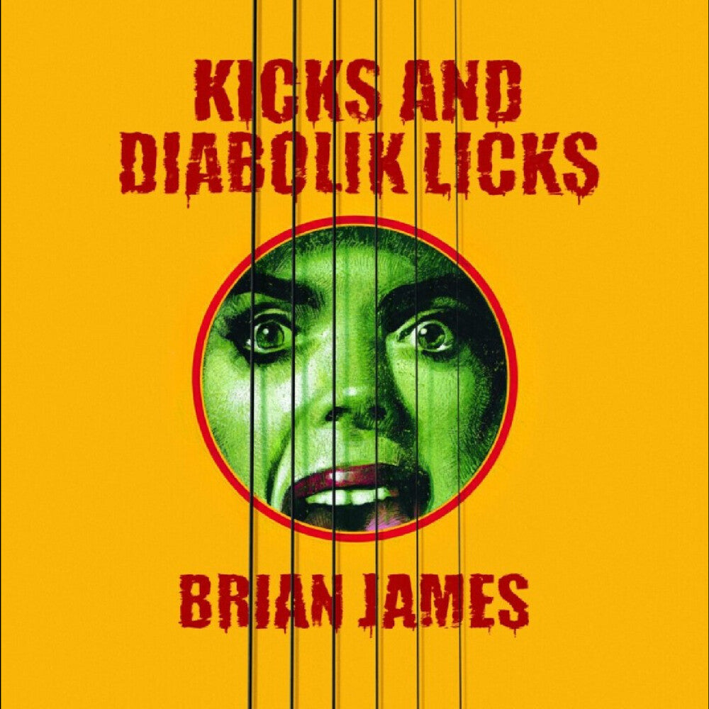 Brian James - Kicksa & Diabolik Licks CD