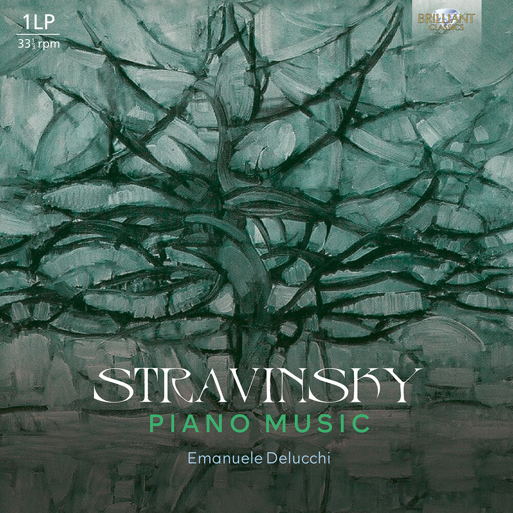 Emanuele Delucchi - Stravinsky: Pno Music LP (Preorder: Ships July 3, 2026)