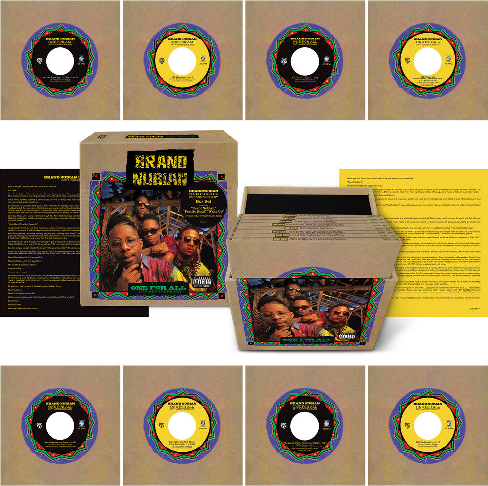 Brand Nubian - One For All 7" (35th Anniversary, Box, Aniv, Remastered)