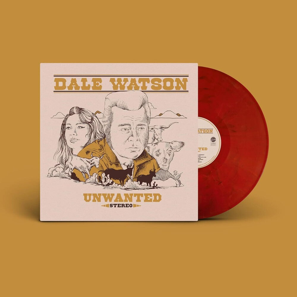 Dale Watson - Unwanted LP (Colored, Red, Auto)