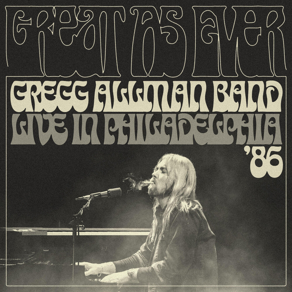 Gregg Allman Band - Great As Ever: Live In Philadelphia CD (1-11-86)