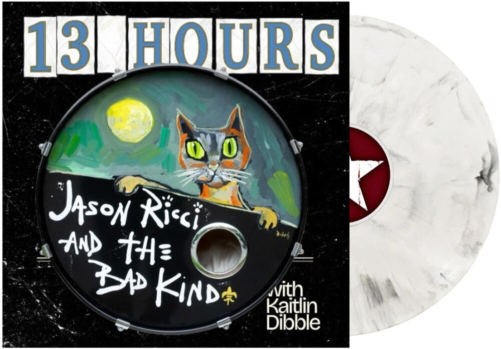 Jason Ricci & The Bad Kind / Dibble,Kaitlin - 13 Hours LP (Colored, Wht)
