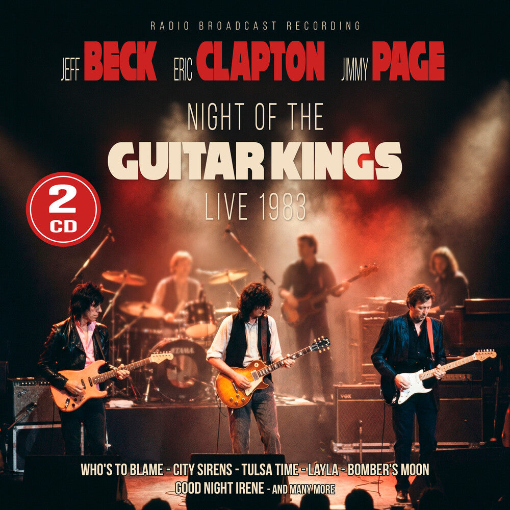 Jeff Beck / Page,Jimmy / Clapton,Eric - Night Of The Guitar Kings 1983 CD (Digipak) (Preorder: Ships June 19, 2026)