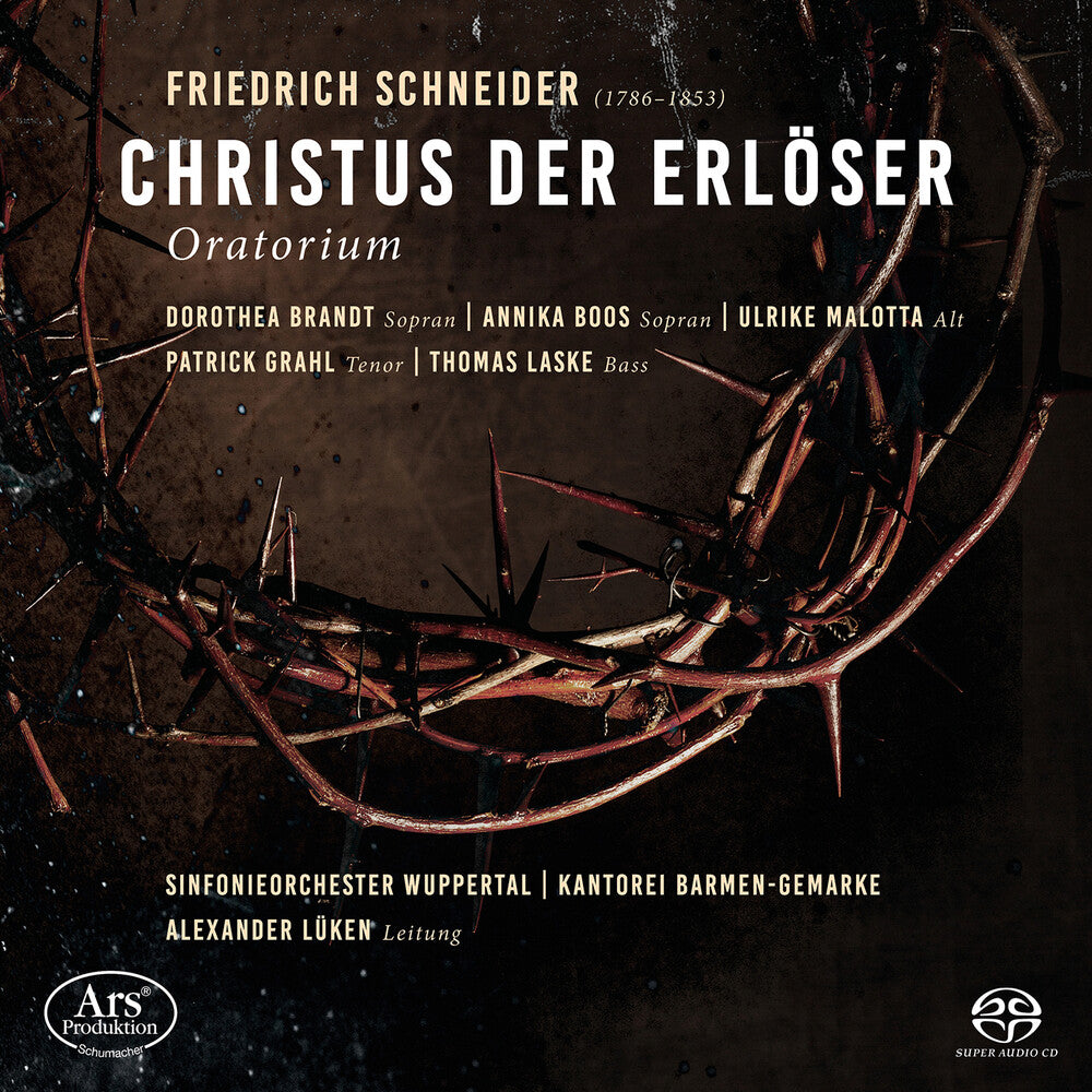 Dorothea Brandt - Christus Der Erloser CD (Preorder: Ships June 26, 2026)