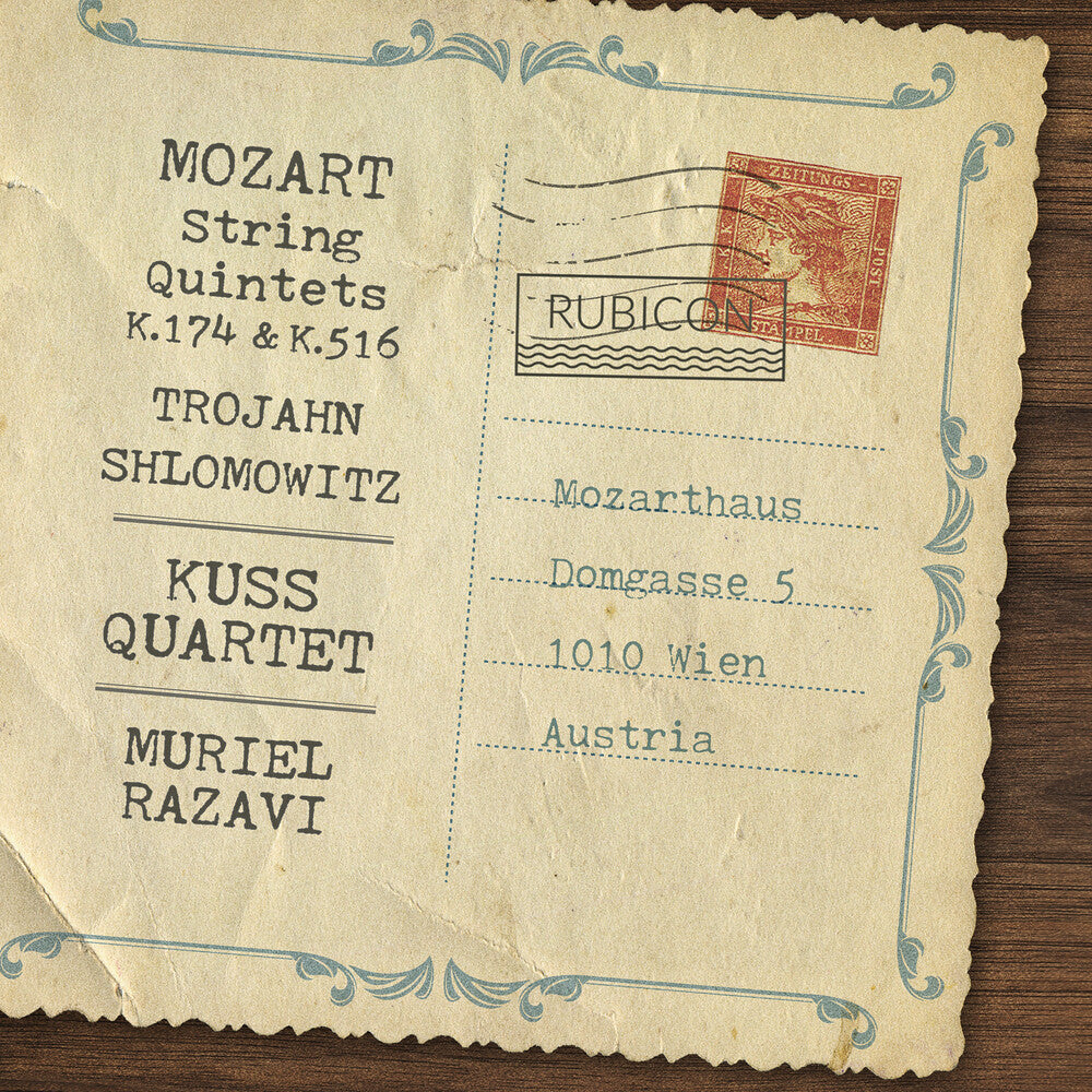 Kuss Quartet - Mozart: String Quintets K.174 & K.516 CD