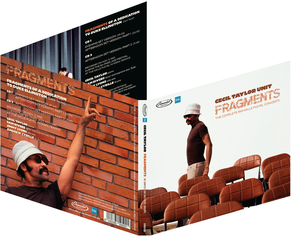 Cecil Taylor Unit - Fragments: Complete 1969 Salle Pleyel Concerts CD