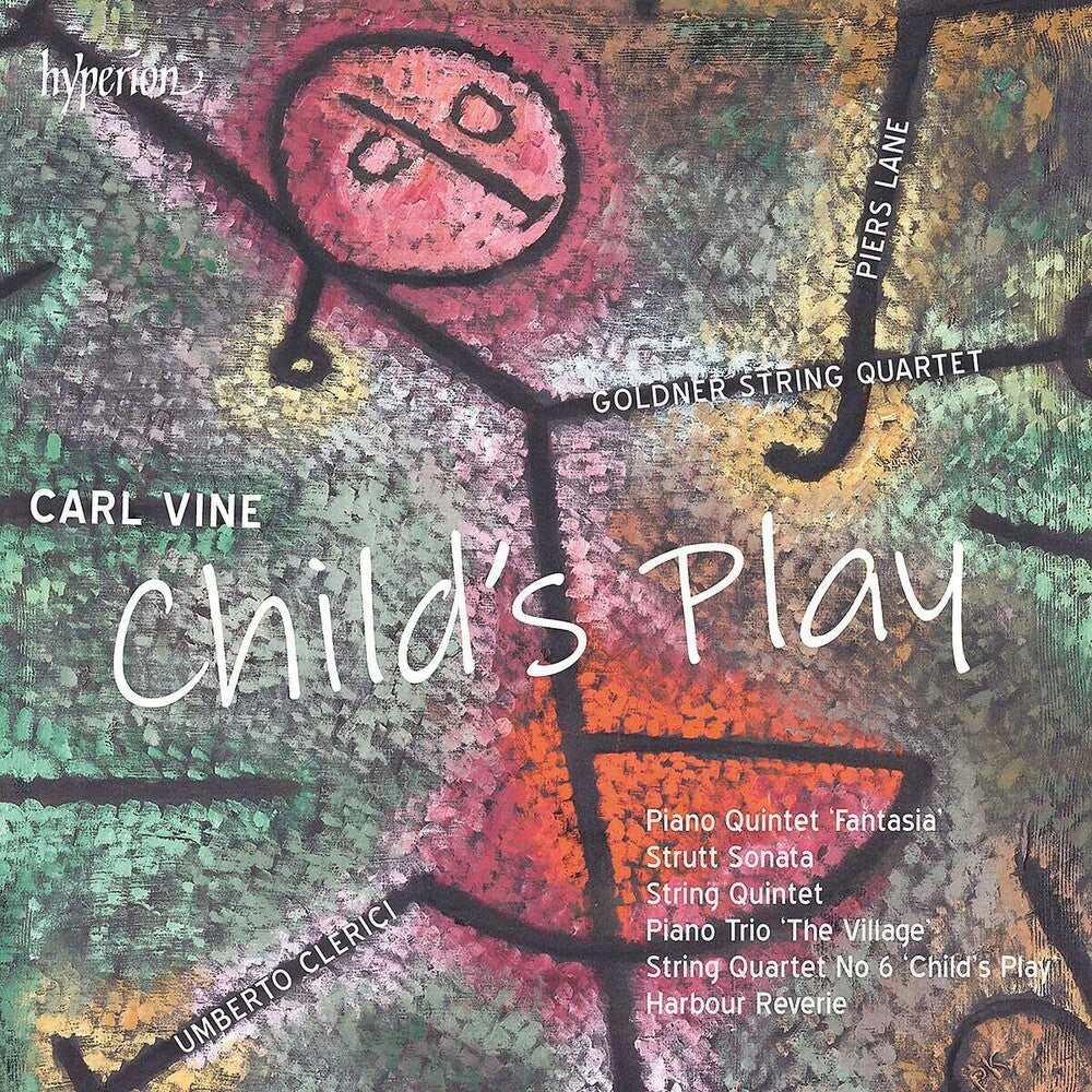 Goldner String / Piers Lane - Vine: Child's Play, Piano Quintet & Other Chamber CD