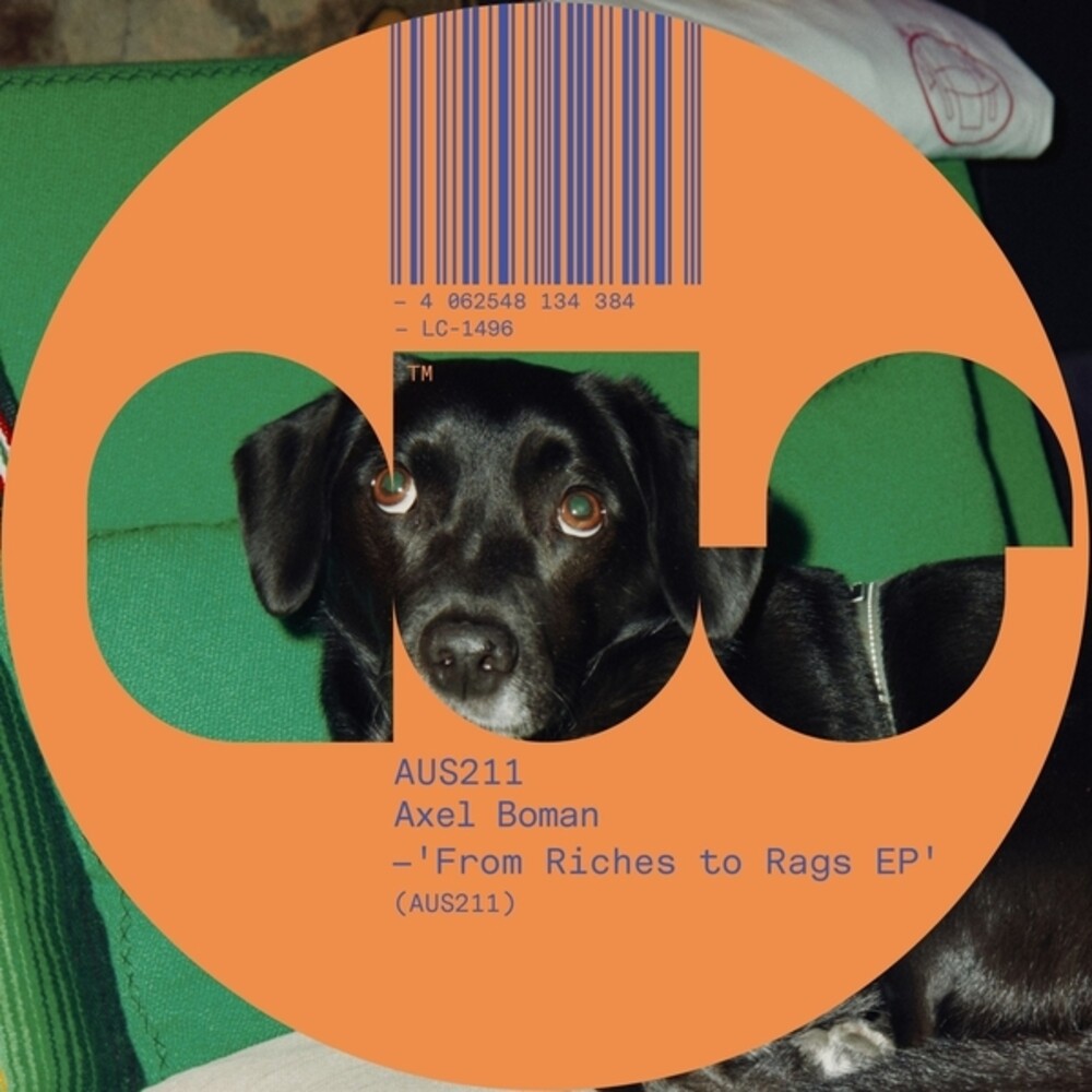 Axel Boman - From Riches To Rags 12" (Ep) (Preorder: Ships May 8, 2026)