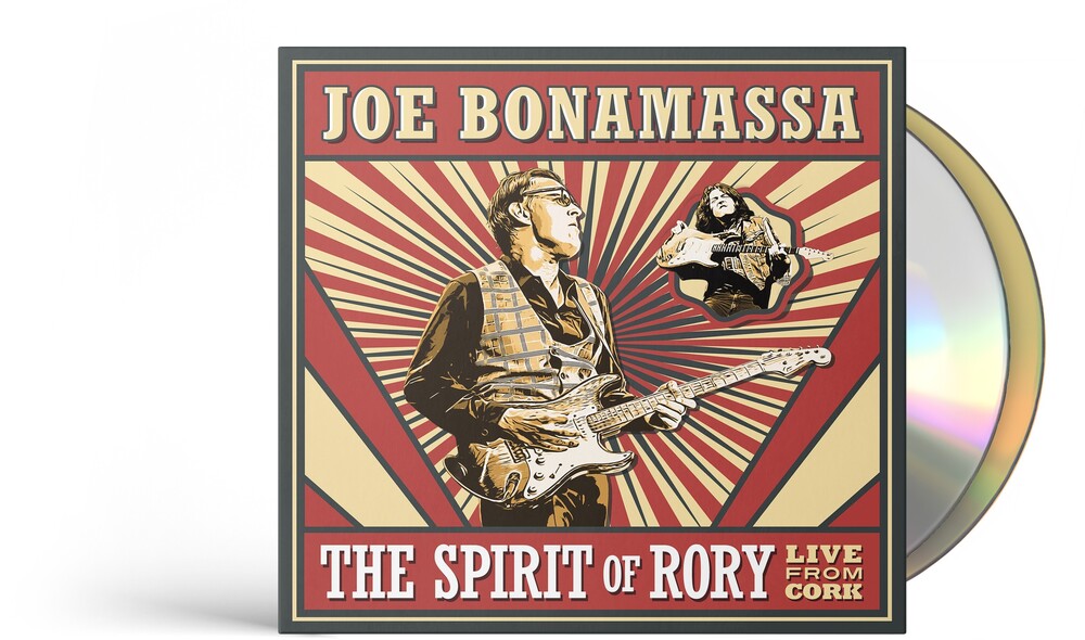 Joe Bonamassa - The Spirit Of Rory Live From Cork CD (Digipak) (Preorder: Ships June 19, 2026)