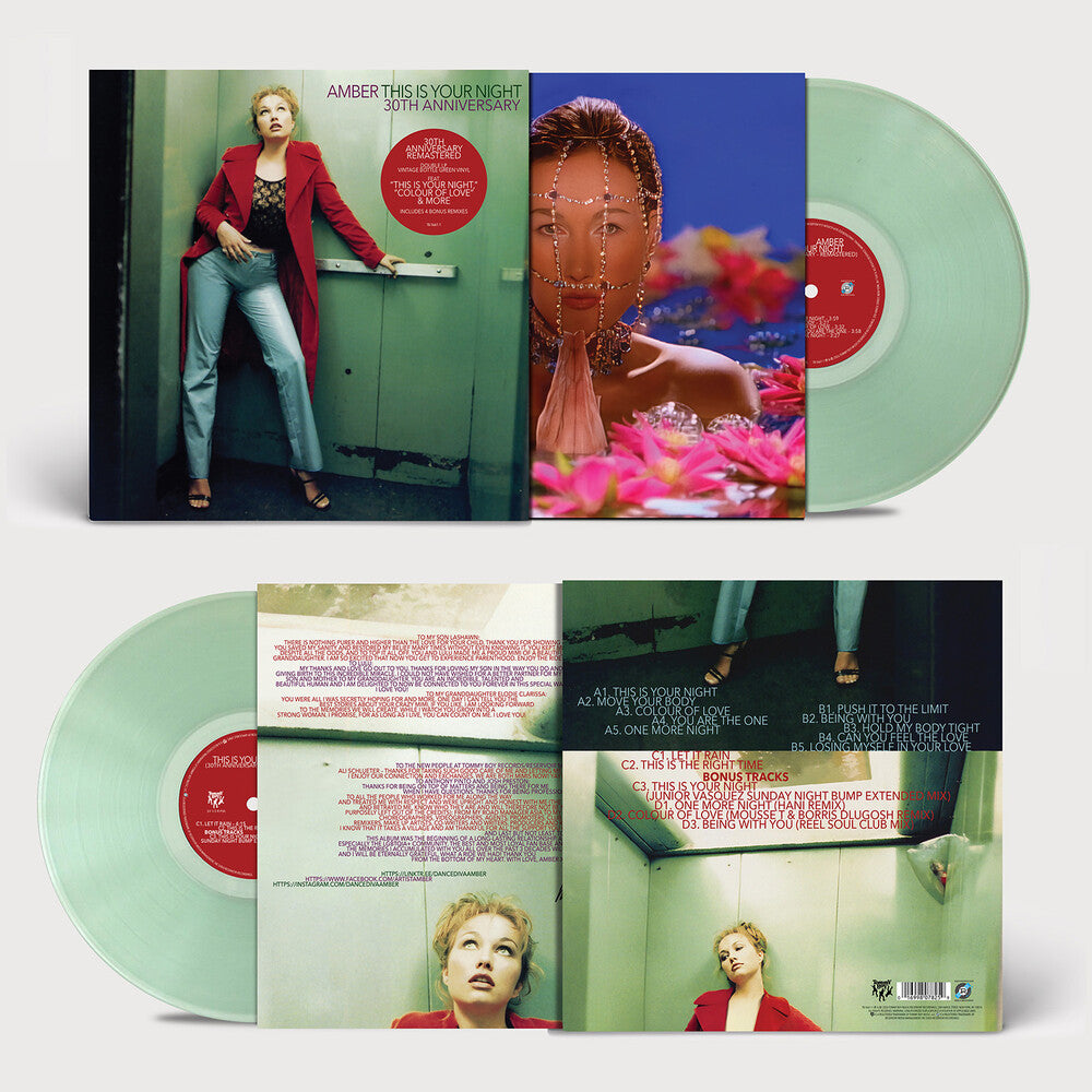 Amber - This Is Your Night LP (30th Anniversary Deluxe Edition, Vintage Bottle Green)