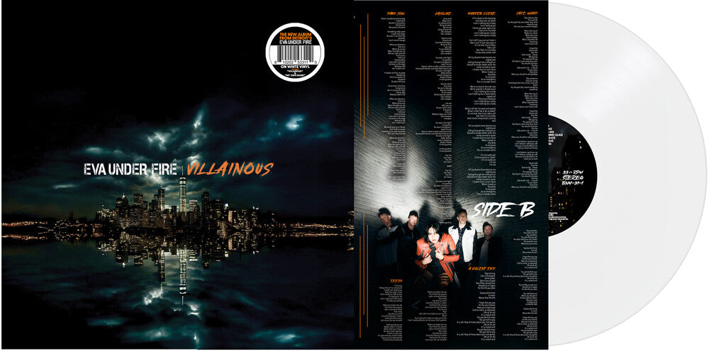 Eva Under Fire - Villainous LP (White) (Preorder: Ships July 10, 2026)