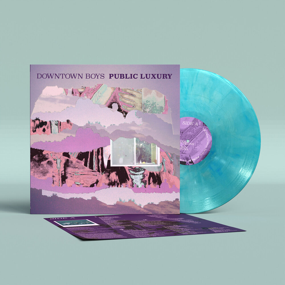 Downtown Boys - Public Luxury LP (Blue, Colored) (Preorder: Ships June 26, 2026)