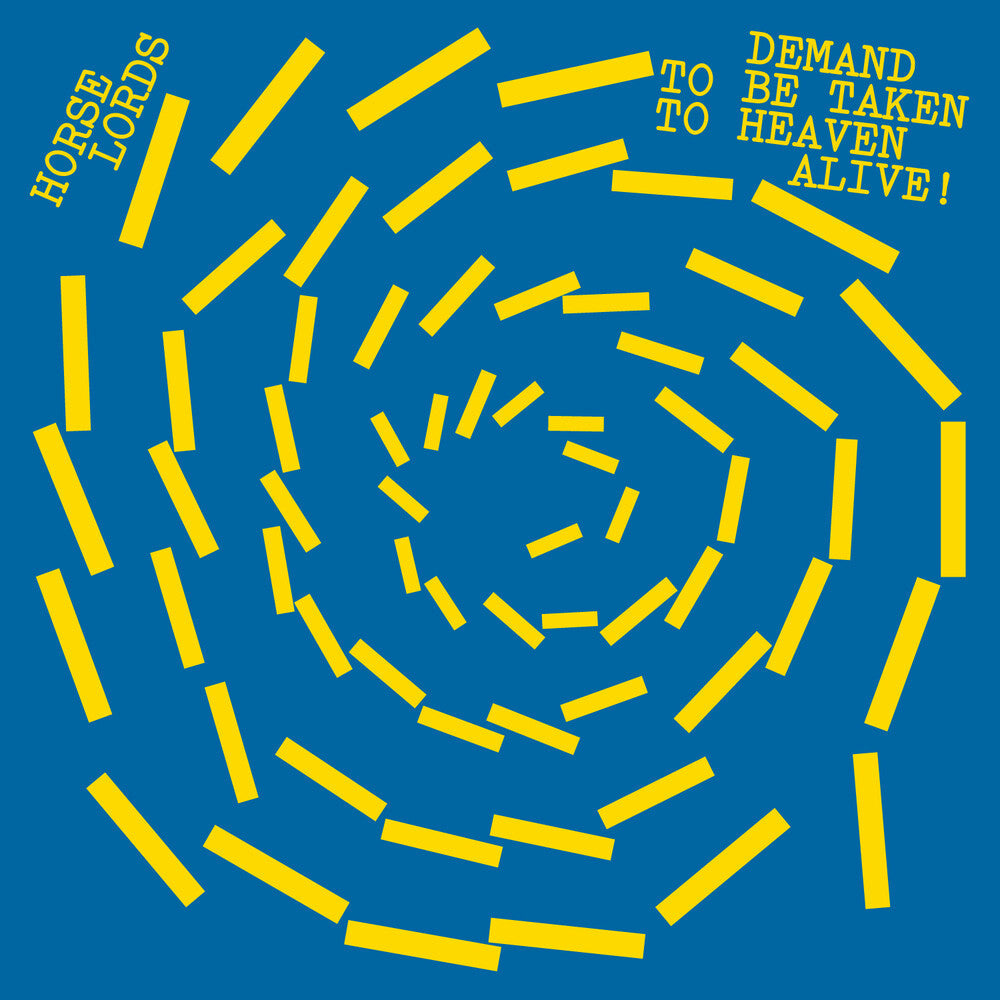 Horse Lords - Demand To Be Taken To Heaven Alive CD (Preorder: Ships June 19, 2026)