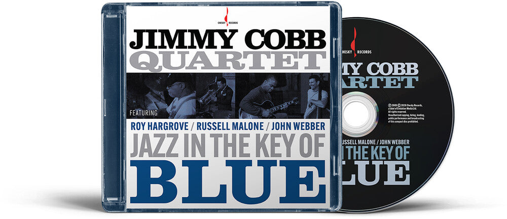 Jimmy Cobb Quartet - Jazz In The Key Of Blue CD (Hybr) (Preorder: Ships June 12, 2026)
