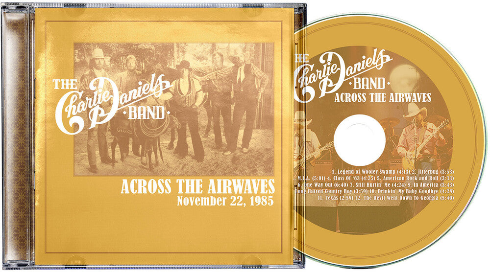 Charlie Daniels Band - Across The Airwaves CD (Preorder: Ships June 19, 2026)