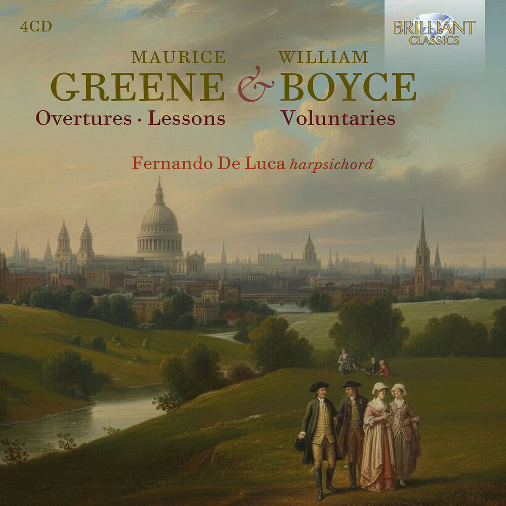 De Fernando Luca - Greene: Overtures & Lessons Boyce: Voluntaries CD (Preorder: Ships July 3, 2026)