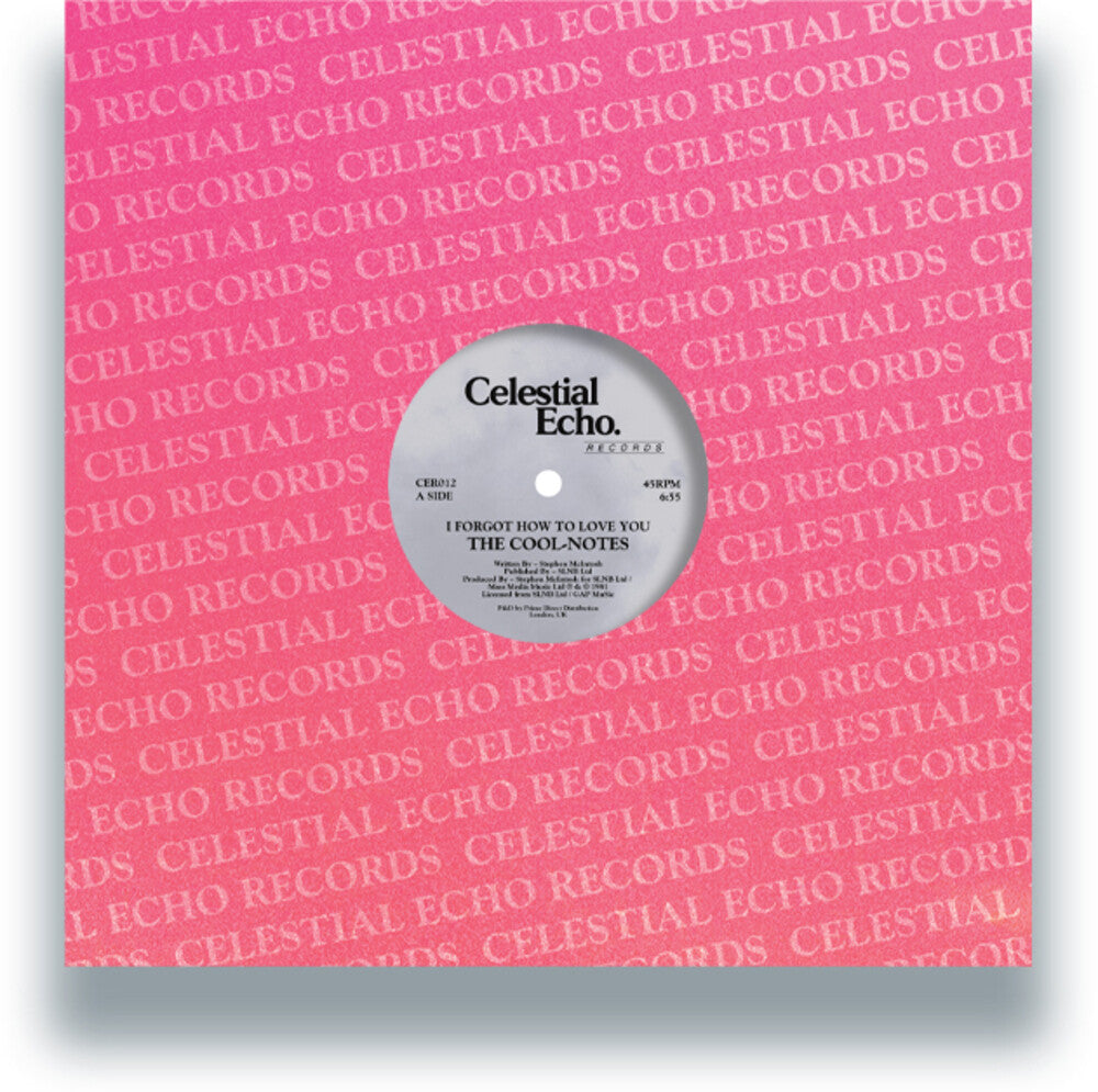 Cool-Notes - I Forgot How To Love You / Why Can't We Be Friends 12"