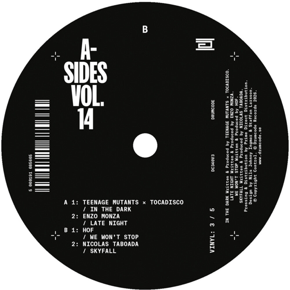A-Sides Vol. 14: Part 3 (Of 5) / Various - A-Sides Vol. 14: Part 3 (Of 5) / Various 12" (Preorder: Ships May 8, 2026)