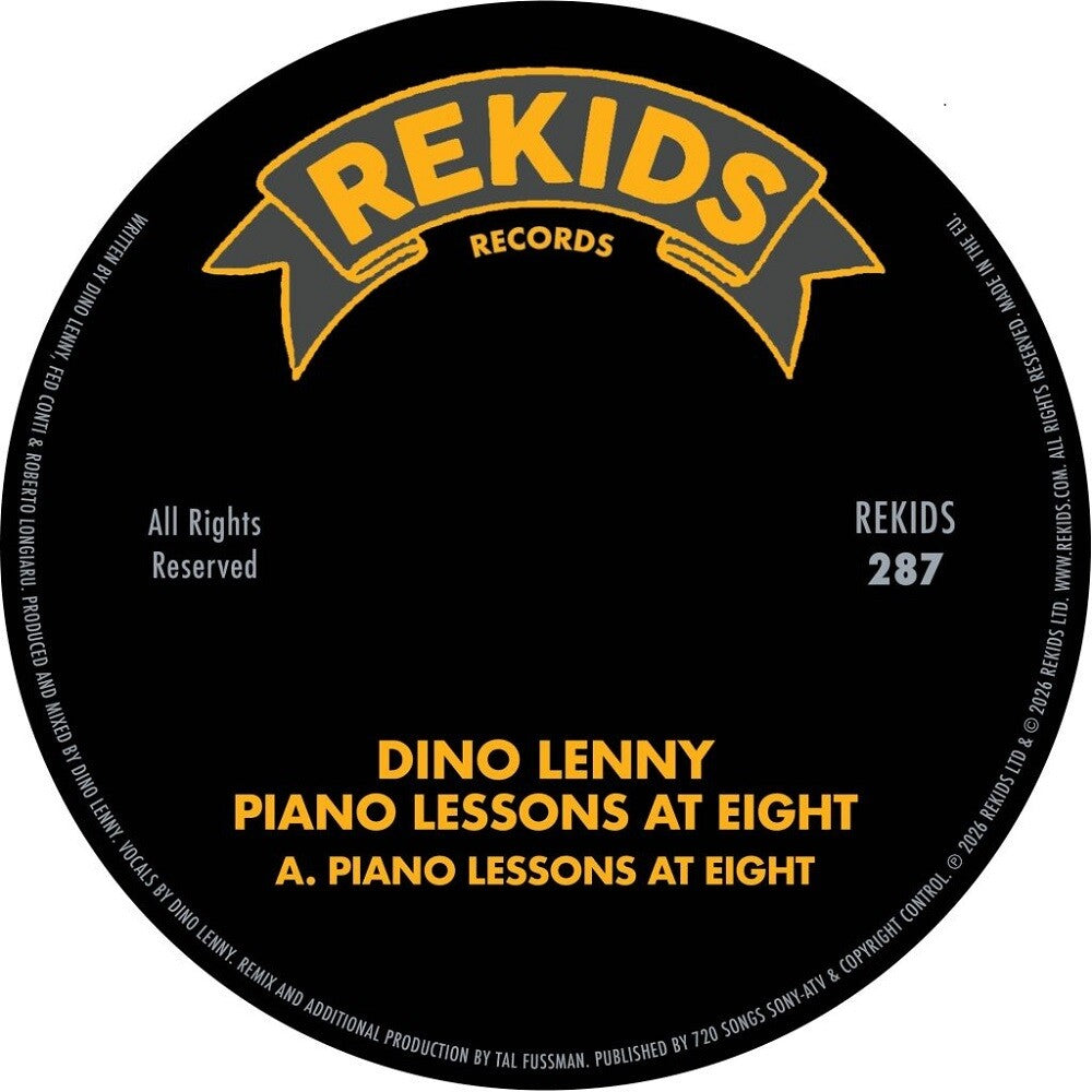 Dino Lenny - Piano Lessons At Eight 12"