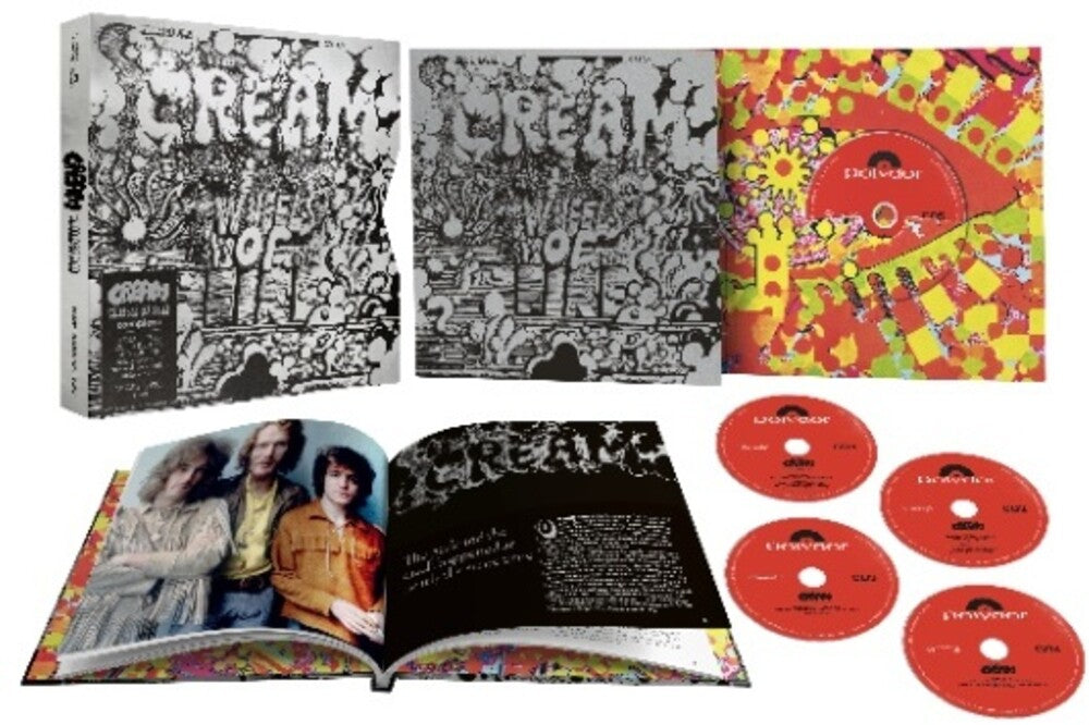 Cream - Wheels Of Fire CD (Box, Deluxe, Limited Edition) (Preorder: Ships June 12, 2026)