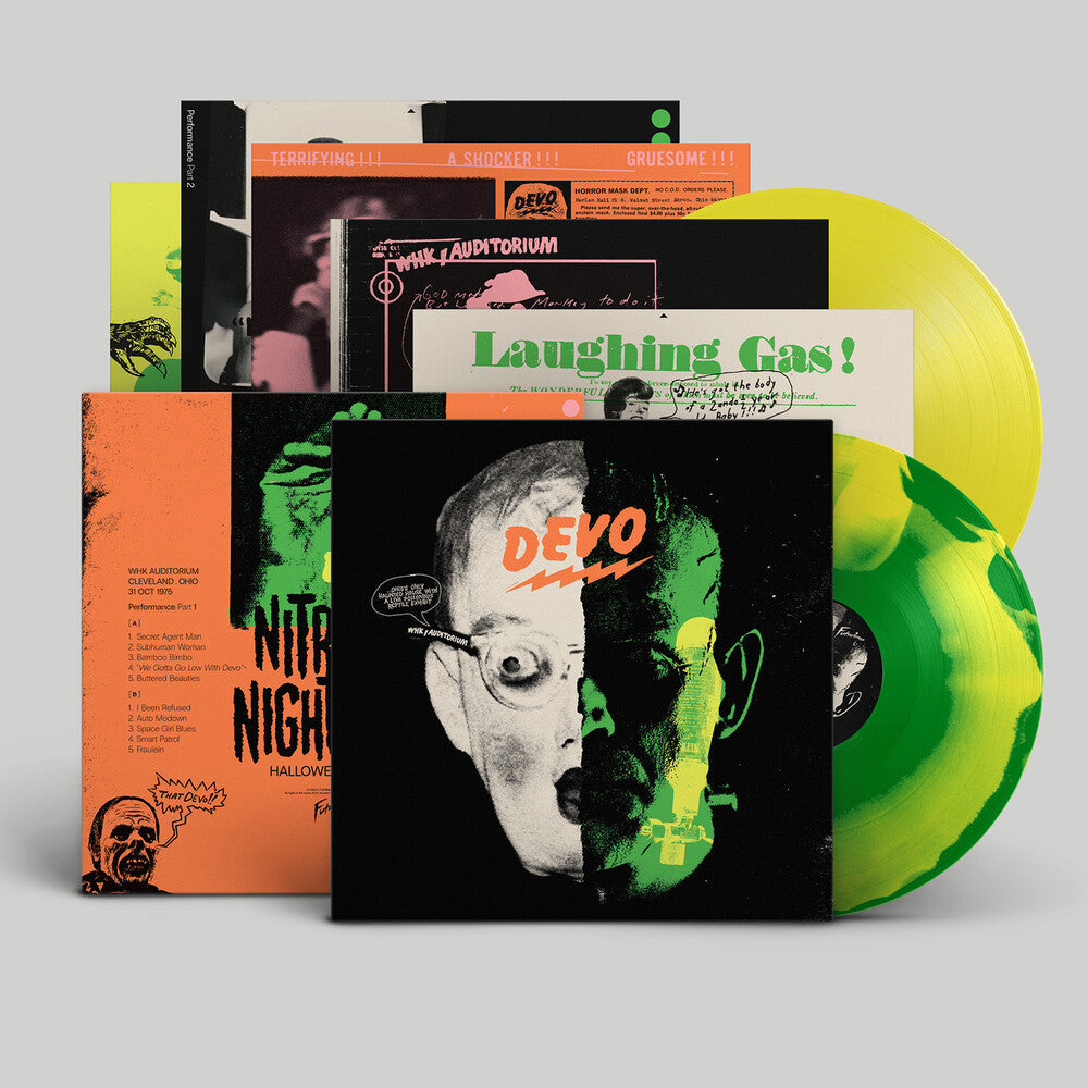 Devo - Nitrous Nightmare Halloween Live '75 LP (Colored, Grn) (Preorder: Ships July 3, 2026)