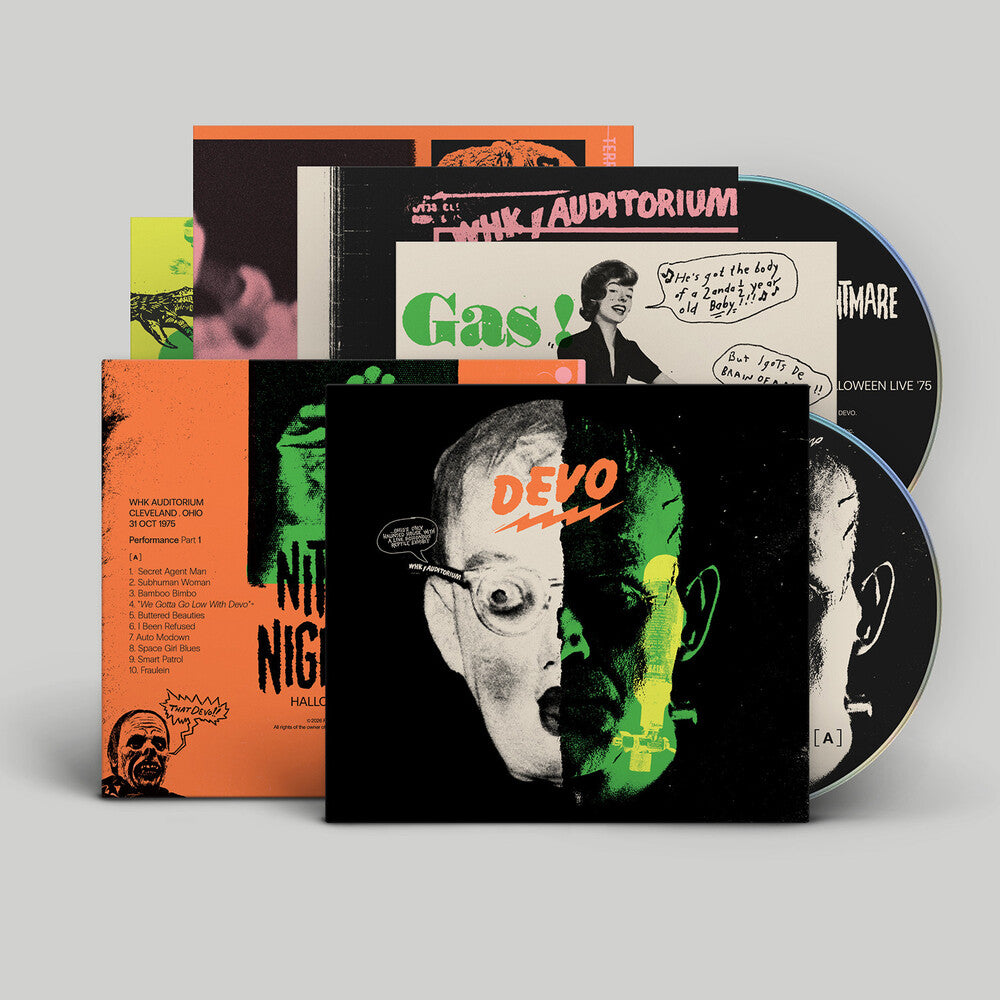 Devo - Nitrous Nightmare Halloween Live '75 CD (Preorder: Ships July 3, 2026)