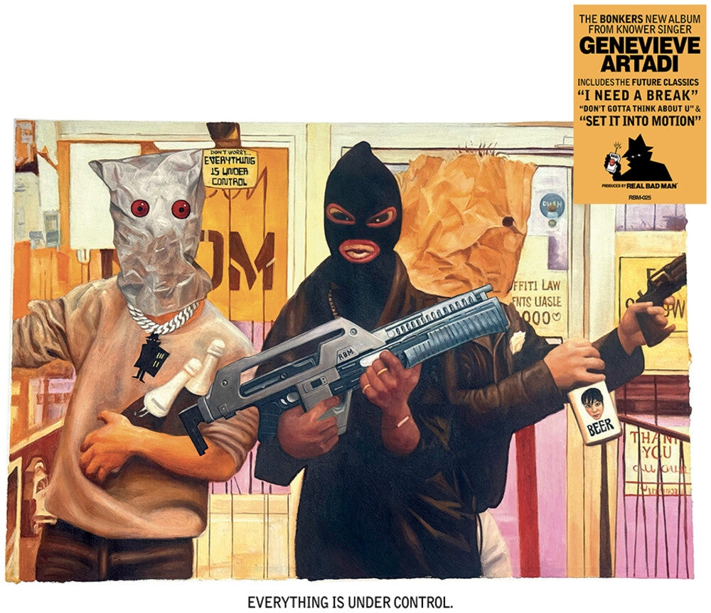 Genevieve Artadi / Real Bad Man - Everything Is Under Control. LP