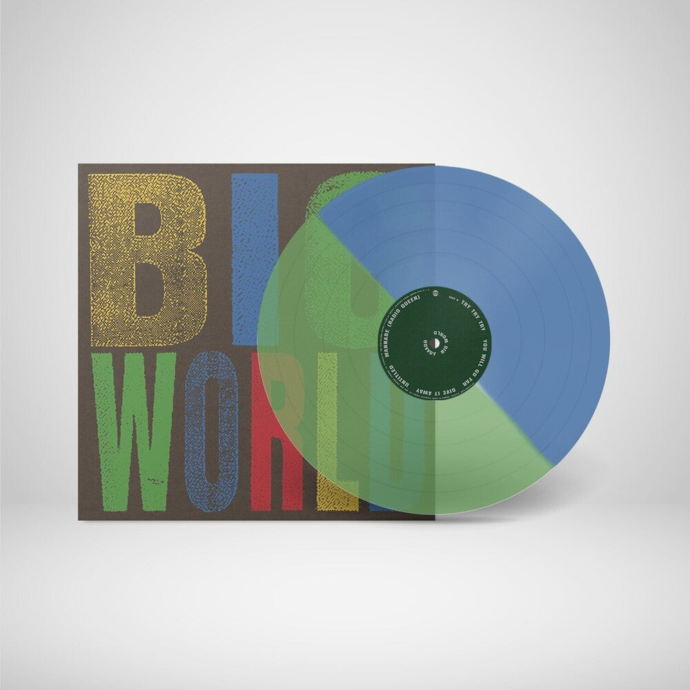 Hovvdy - Big World LP (Indie Exclusive Transparent Green + Blue) (Preorder: Ships August 14, 2026)