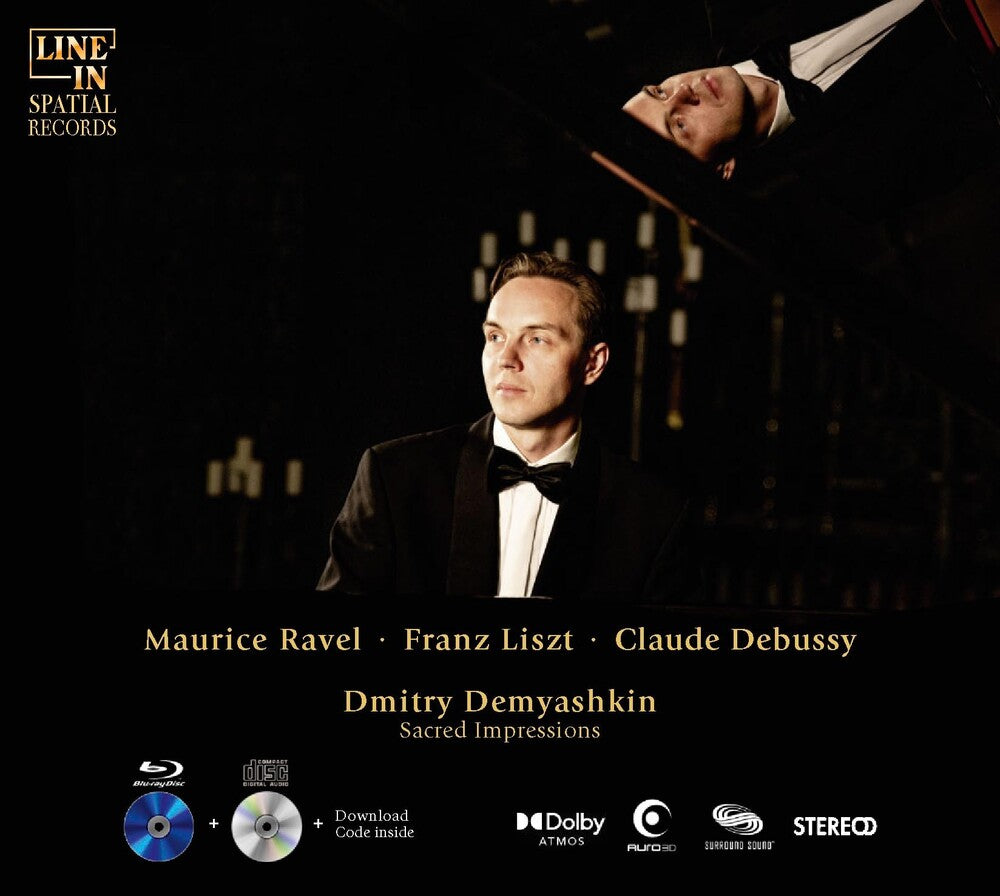 Dmitry Demyashkin - Sacred Impressions 2CD (blu-ray-audio/spatial Audio/) (Preorder: Ships July 10, 2026)