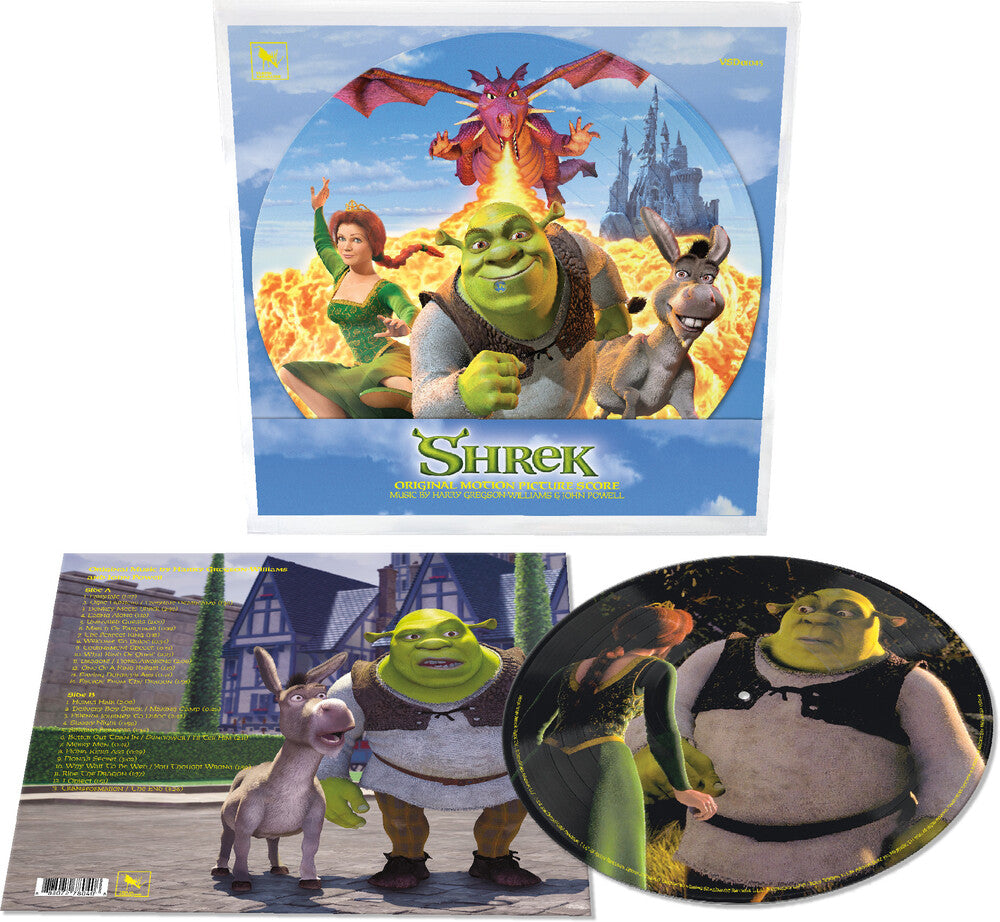 Harry Gregson-Williams & John Powell - Shrek - 25th Anniversary LP (Picture Disc) (Preorder: Ships August 28, 2026)